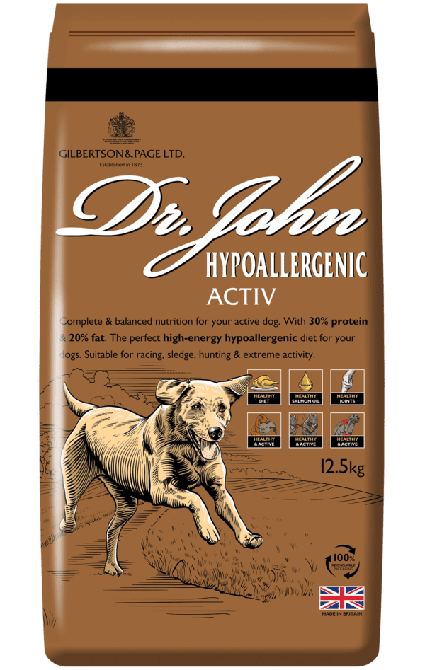 Dr. John Hypoallergenic Activ 12,5 kg