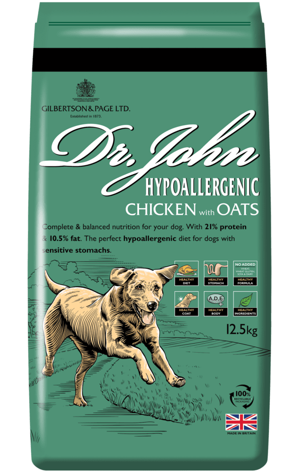 Dr. John Hypoallergenic Chicken & Oats 12,5 kg